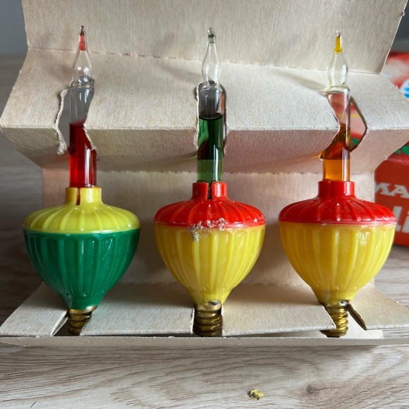 NOMA Vintage 3 Bubble Replacement Lites 🎄 - Picture 6 of 10